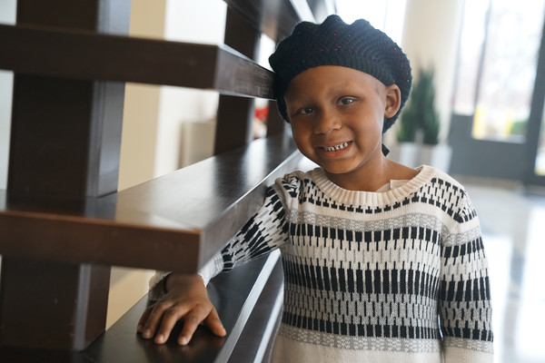 Natalie was diagnosed with stage 3 Embryonal Rhabdomyosarcoma, but continues to smile and shine.