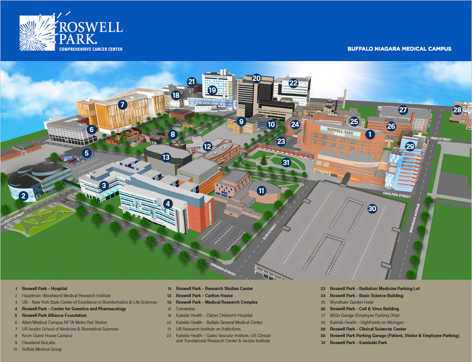 Directions, & Lodging | Roswell Park Comprehensive Center NY