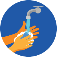 Wash hands for 20 seconds