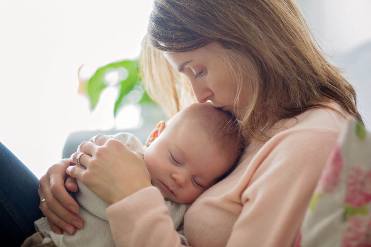 Mother with Newborn Child