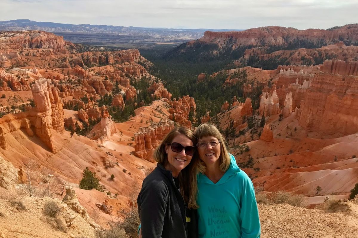 Ashley and her mom