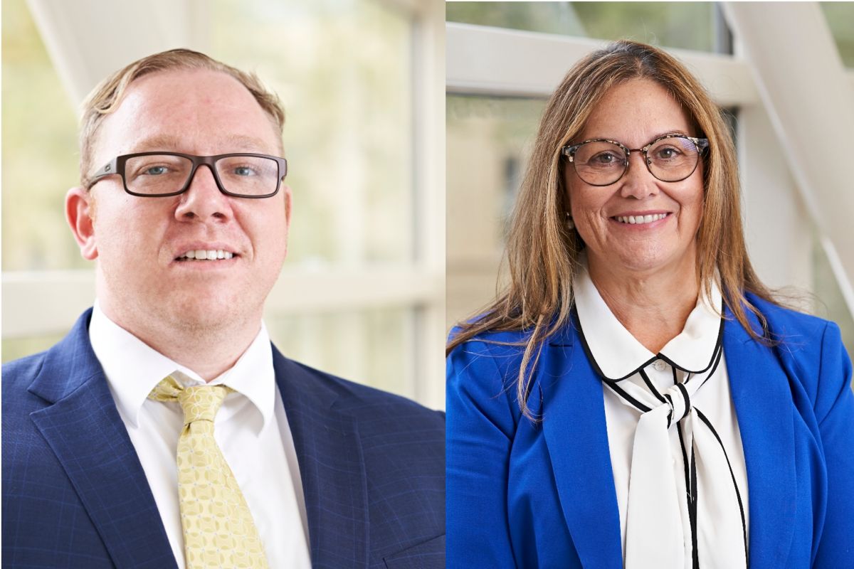 Drs. Andrew Storer and Karen Sharrah join the Roswell Park team in Nursing Education and Advanced Practice Services. 