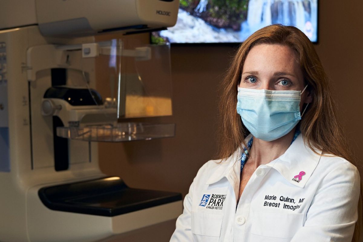 Dr. Marie Quinn is the Director of Breast Imaging in the Diagnostic Radiology Department at Roswell Park Comprehensive Cancer Center.