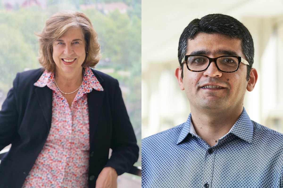 Elizabeth Repasky, PhD, left, and Hemn Mohammadpour, PhD, DVM, immunology researchers from Roswell Park, report new findings about the roles certain immune cells play in affecting response to cancer treatment.