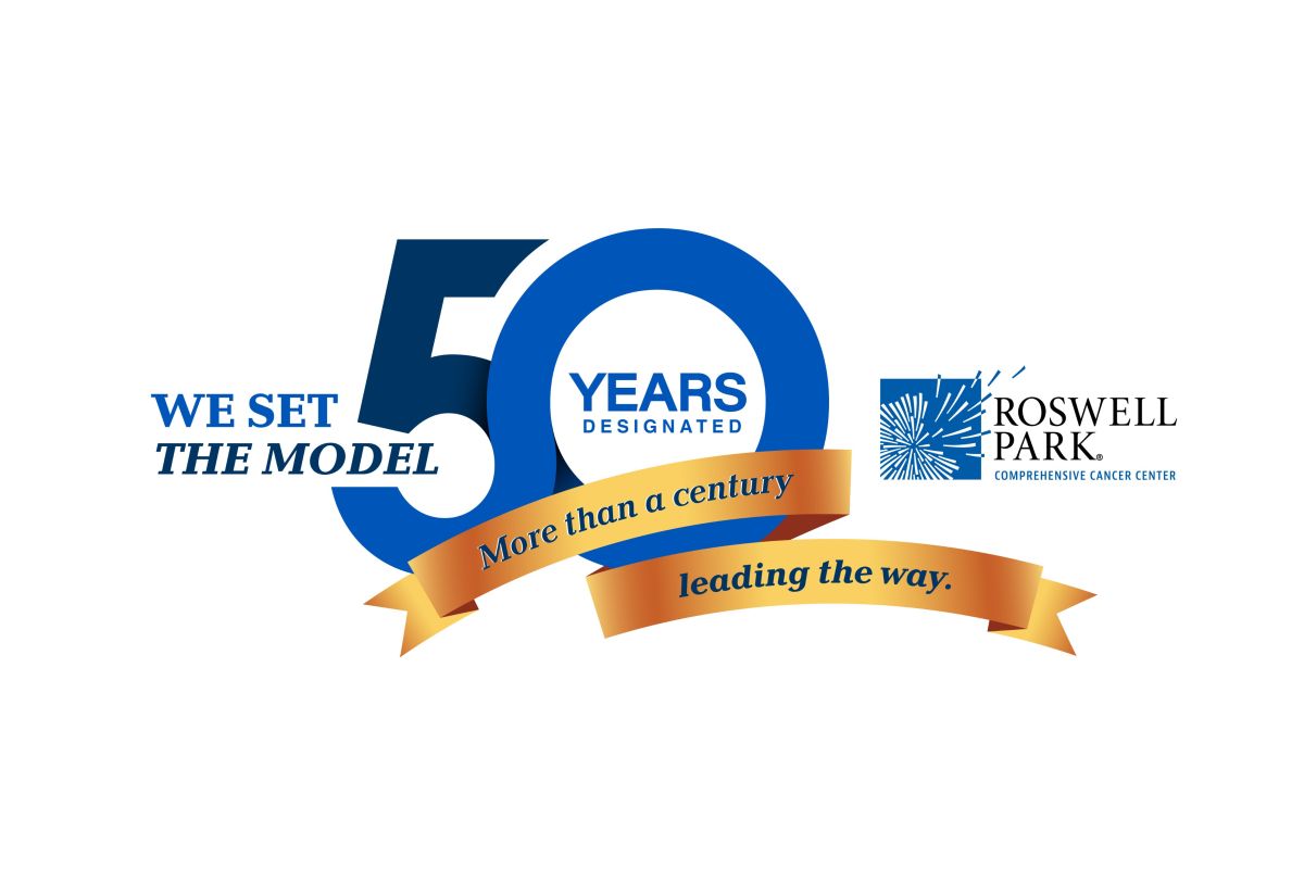 Roswell Park's NCA's 50th celebration logo