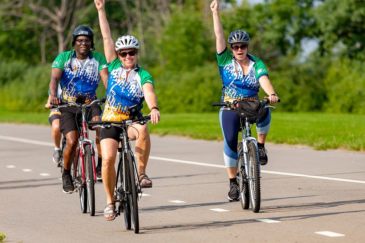 Riders at the Ride for Roswell