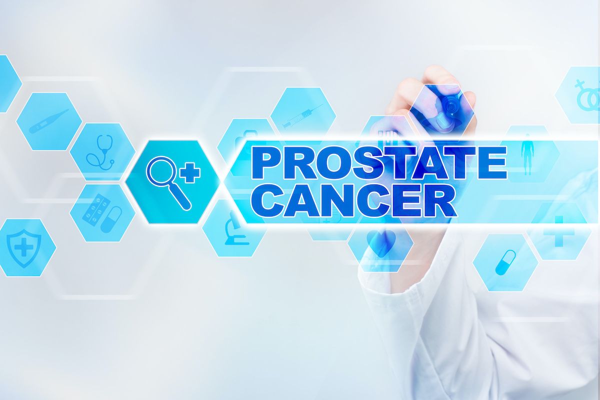 image of workds prostate cancer