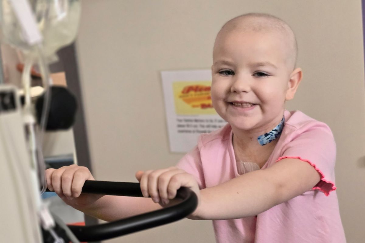 Child receives treatment
