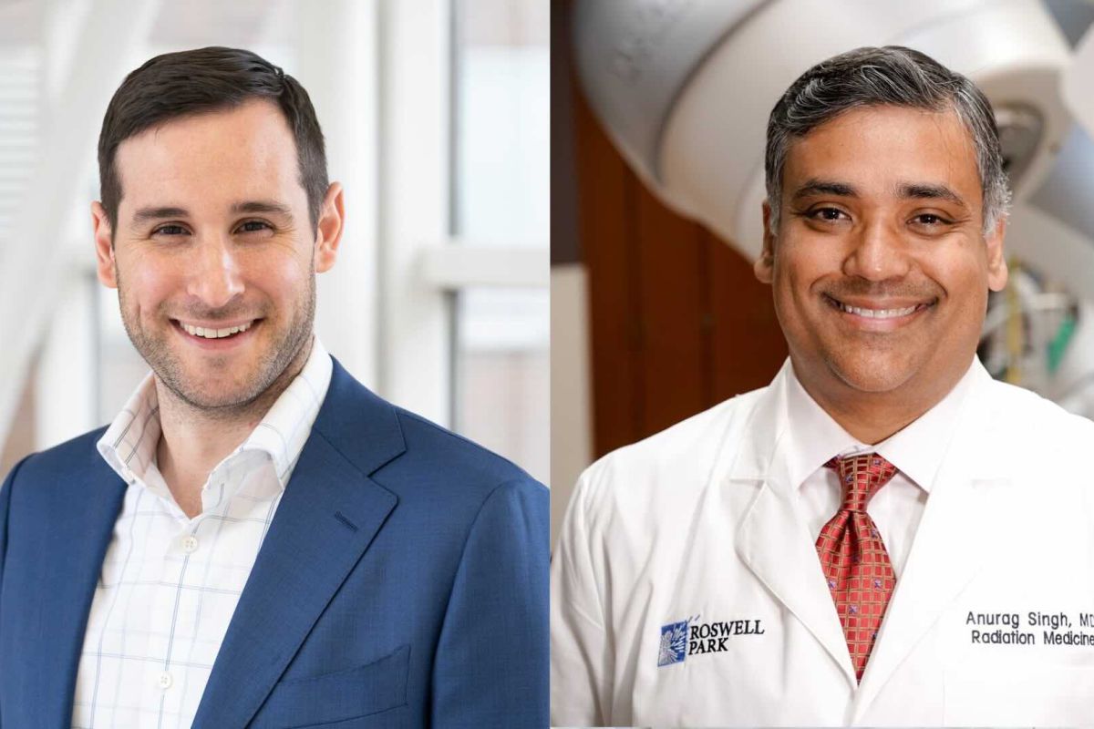 Two doctors headshots