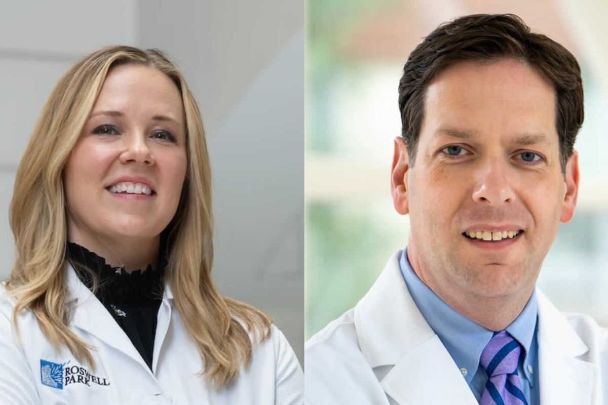 Two doctors headshots