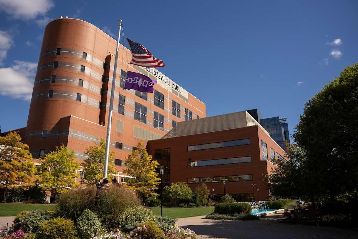 Indigenous flag raised in front of hospital