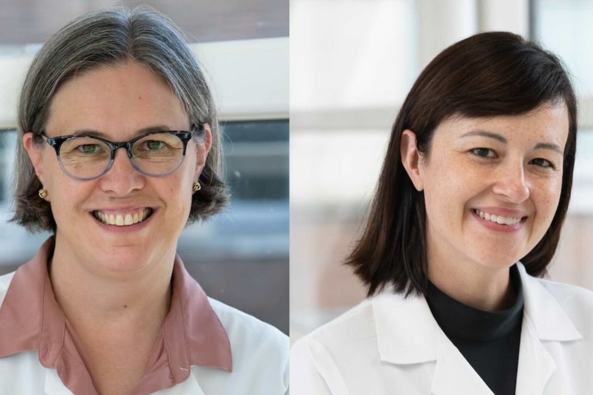 Two doctors headshots