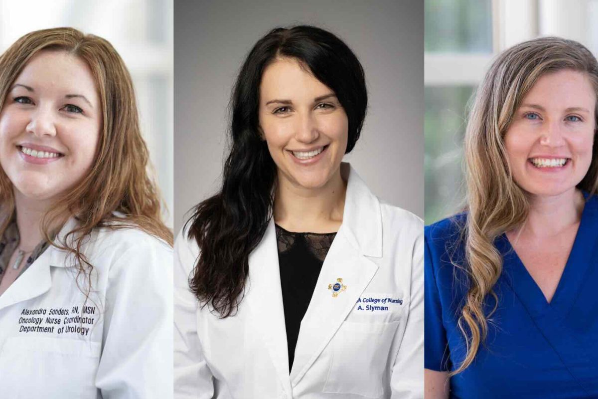 Three nurses headshots