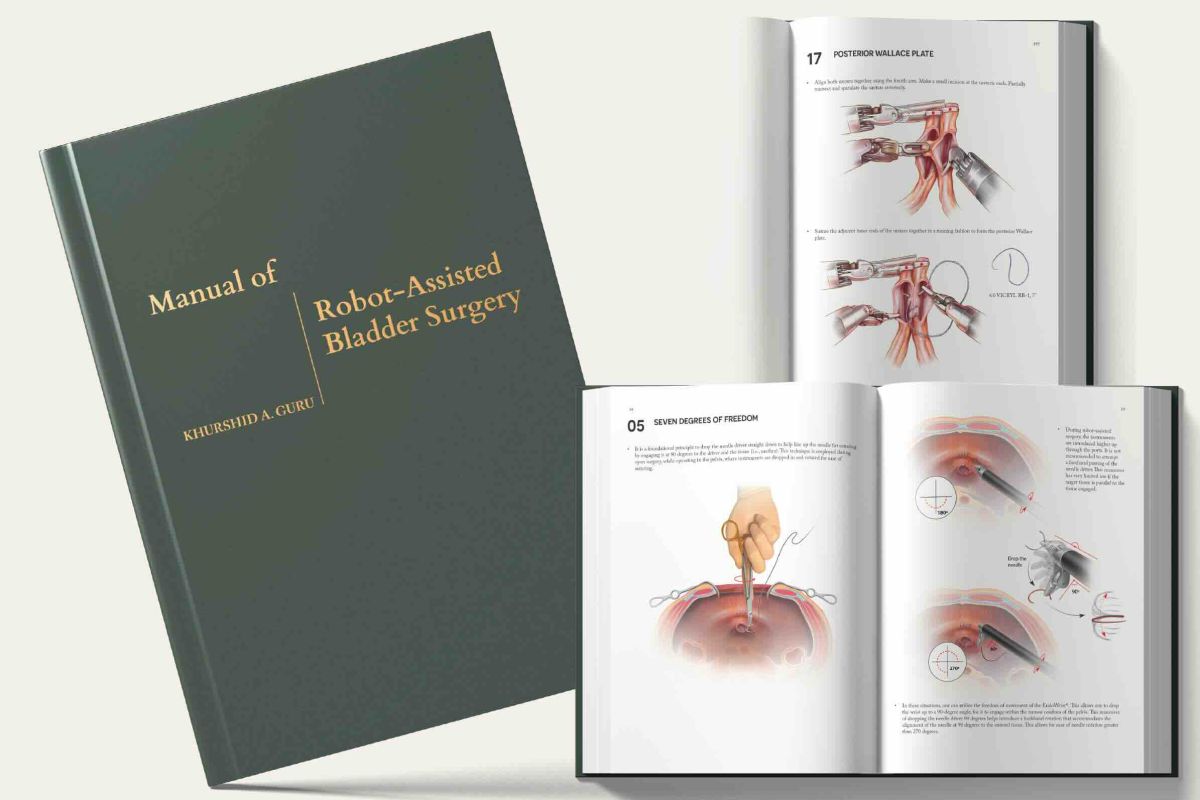 Cover and inside pages of bladder manual