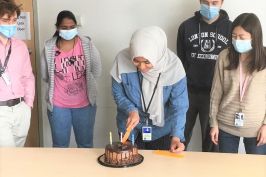 Nadya's birthday celebration - February 2021