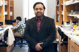 Dr. Dasgupta in his lab