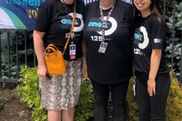 Summer 2023: Dr. Buxbaum, Jill Duzen (lab manager), and pre-doctoral trainee Grace Ha