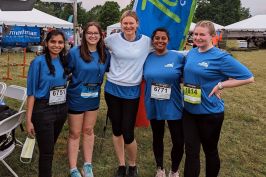 At the Corporate Challenge!
