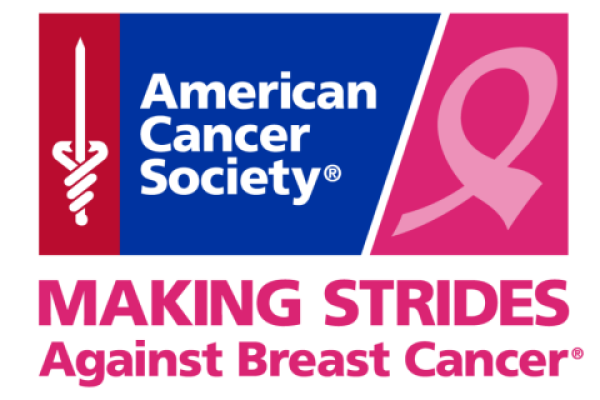 Logo for Making Strides Against Breast Cancer Walk
