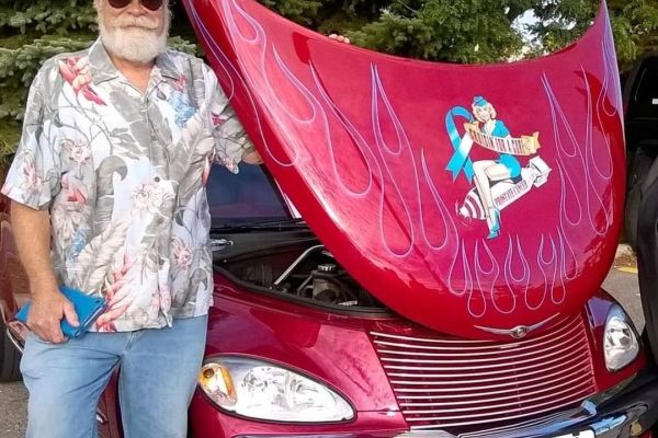 Jim Dorsey brings his custom car to Crusin' for a Cure Buffalo-Niagara and has for all 13 years of the event. 