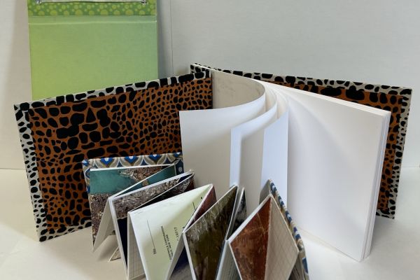 Handmade book made in the Art Heals studio
