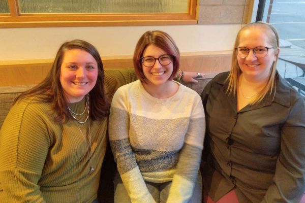 Alicia Spoth, Mary Loliger and Allie Koch are 10-year cancer survivors.