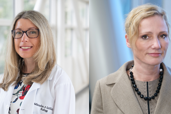 Two women doctors headshots