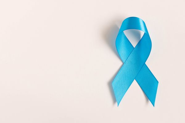 Blue Prostate Cancer Awareness Ribbon