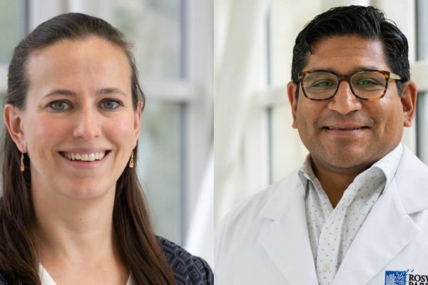 Two doctors headshots