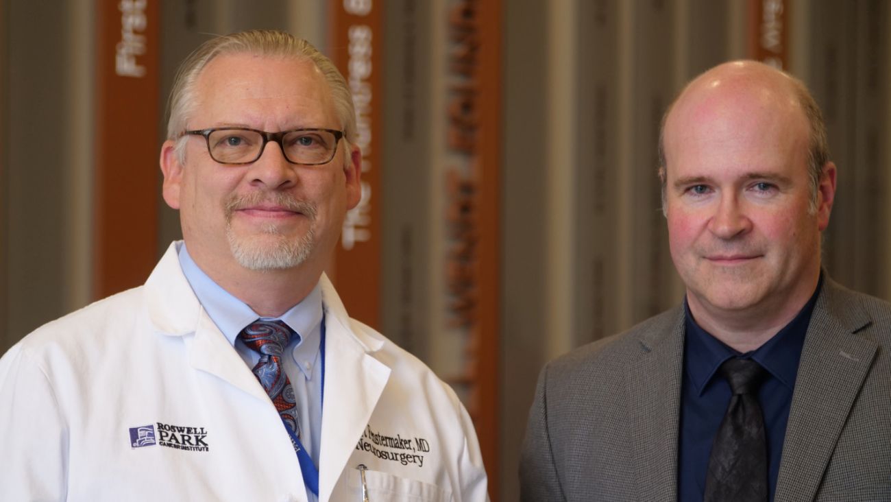 Drs. Robert Fenstermaker and Michael Ciesielski