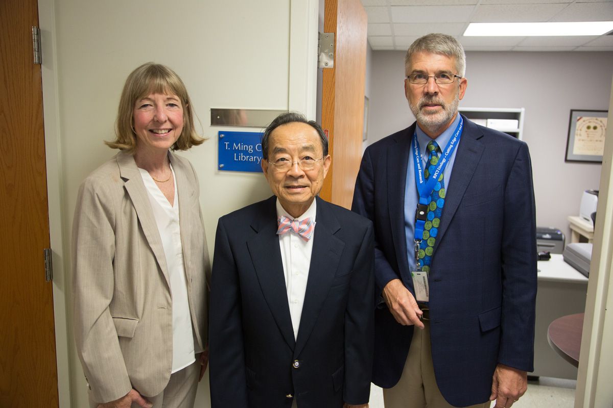 Ming Chu Library Dedication