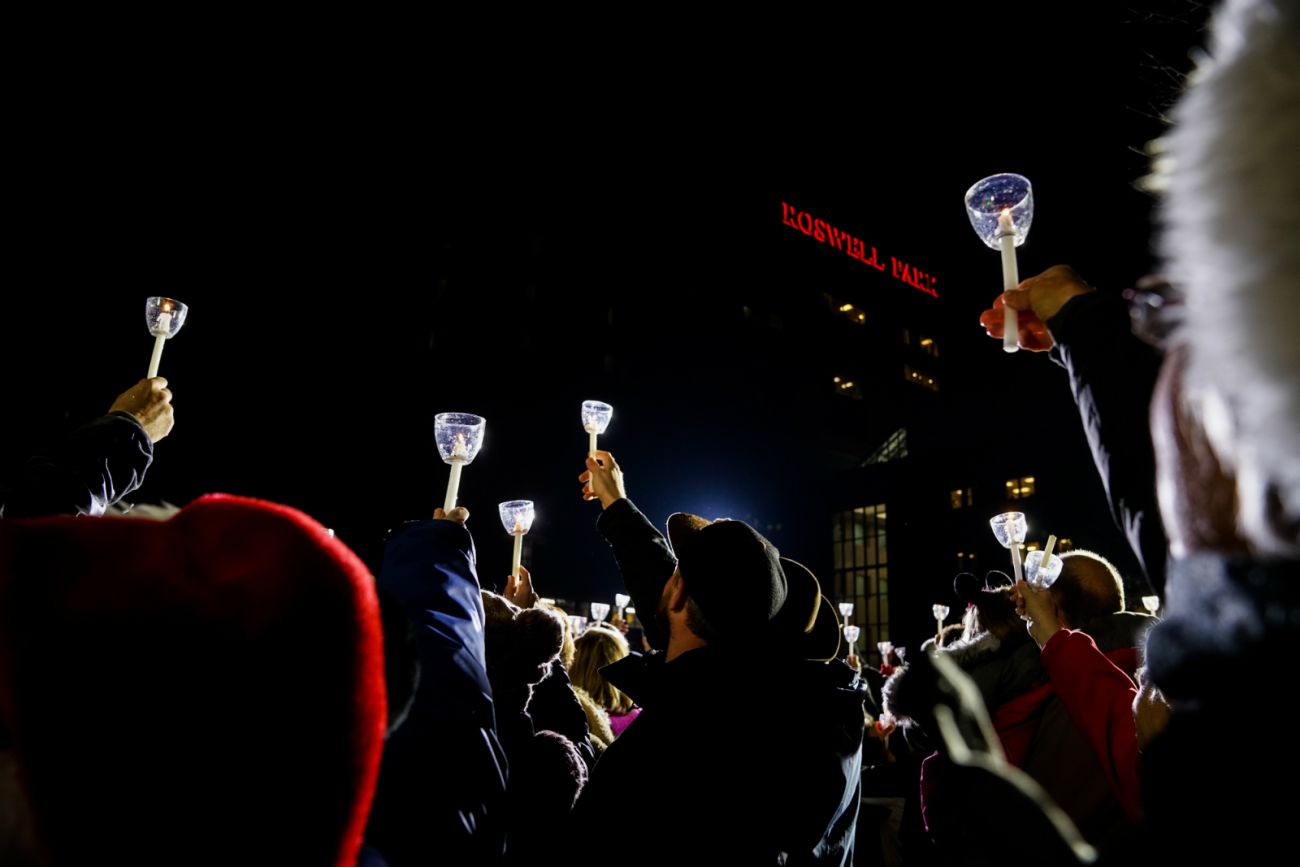 The Tree of Hope 2019 tree lighting and celebration will be held on Dec. 13 at Roswell Park