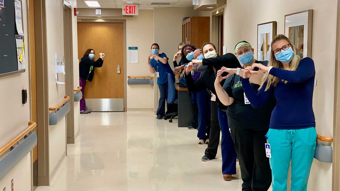 Staff at Roswell Park during COVID-19 Pandemic