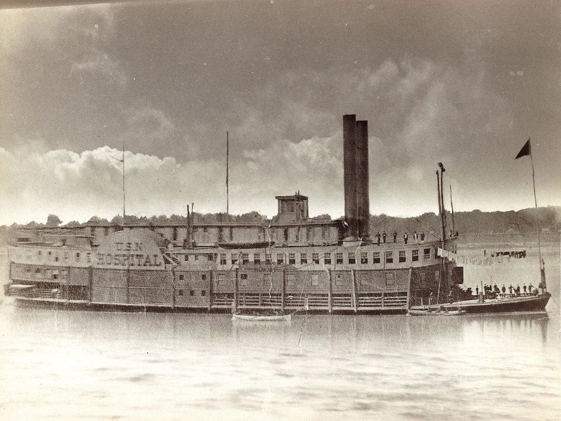 The U.S.S. Red Rover (National Museum of the U.S. Navy photo)