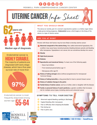 Uterine cancer info sheet thumbnail 
