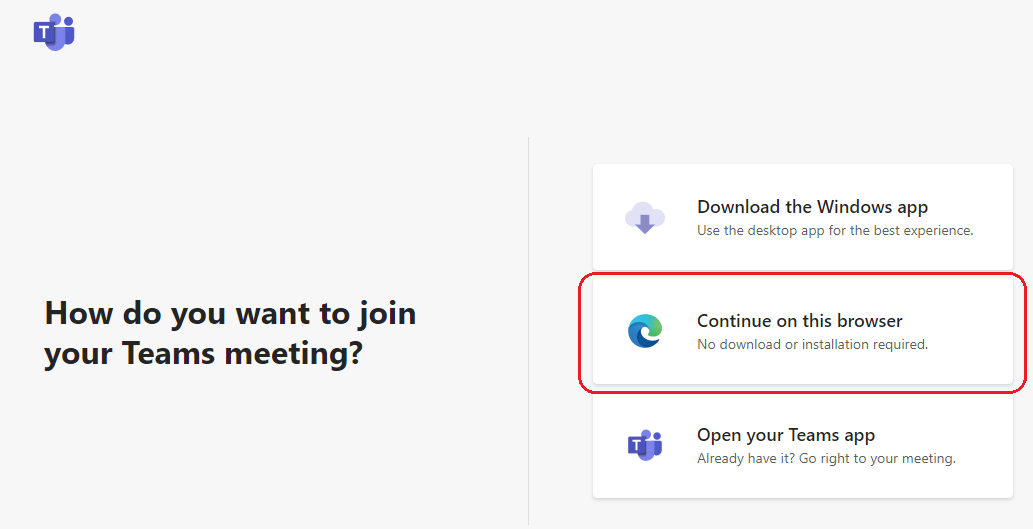 Microsoft teams meeting instructions 