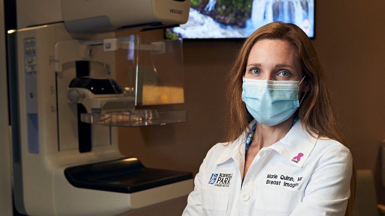 Dr. Marie Quinn is the Director of Breast Imaging in the Diagnostic Radiology Department at Roswell Park Comprehensive Cancer Center.