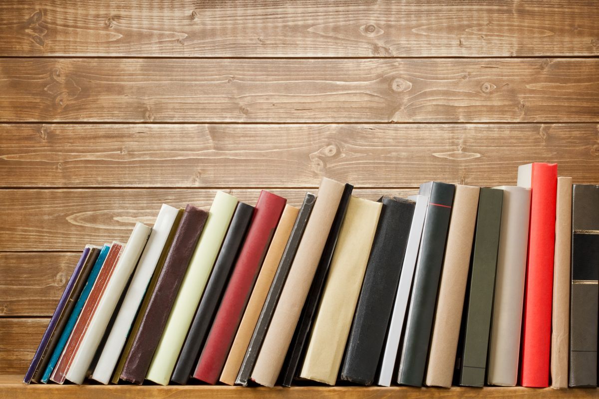 Shelf of books