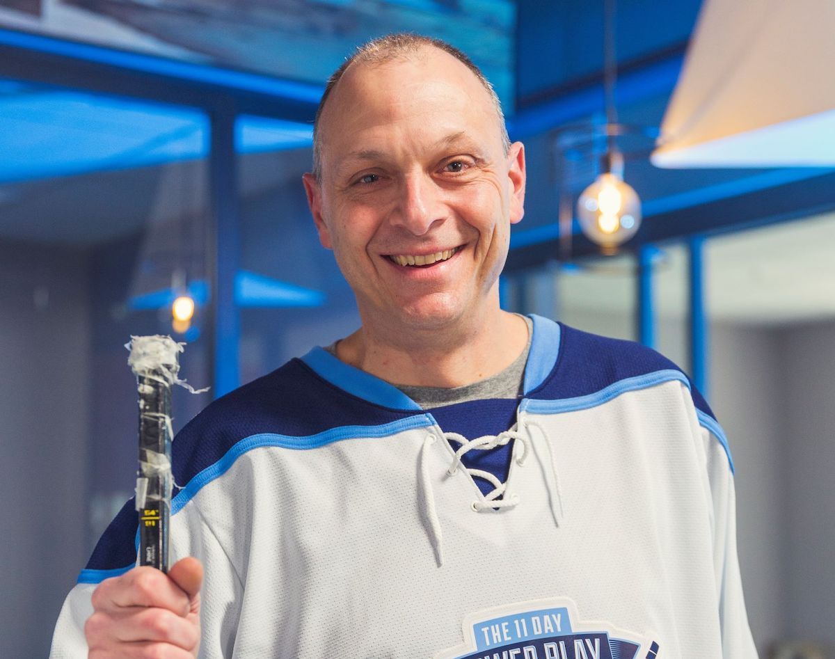 Peter Merlo, Roswell Park patient and participant in the 11 Day Power Play