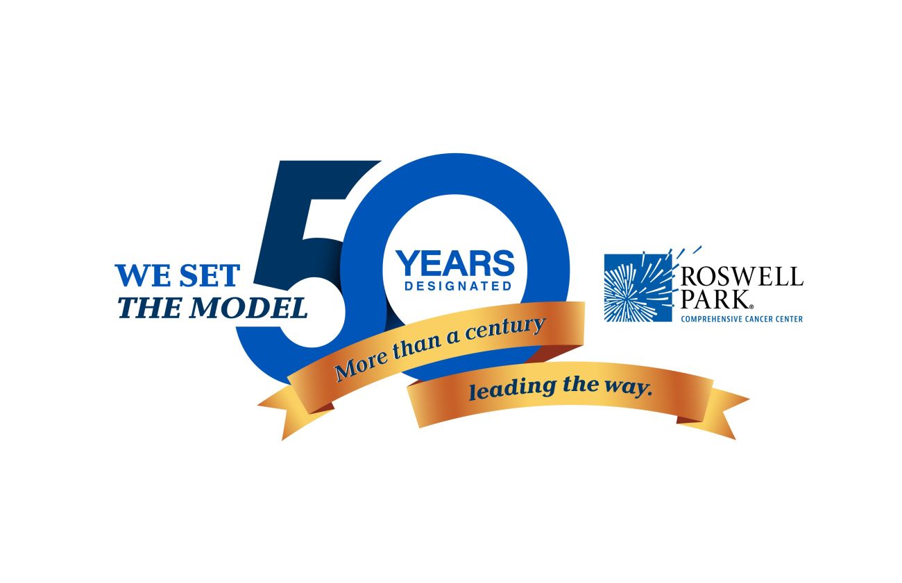 Roswell Park's NCA's 50th celebration logo