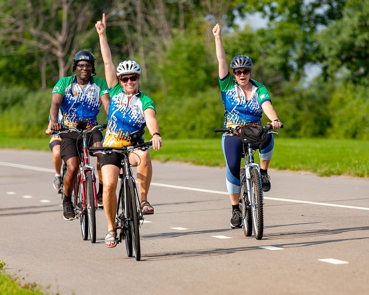 Riders at the Ride for Roswell