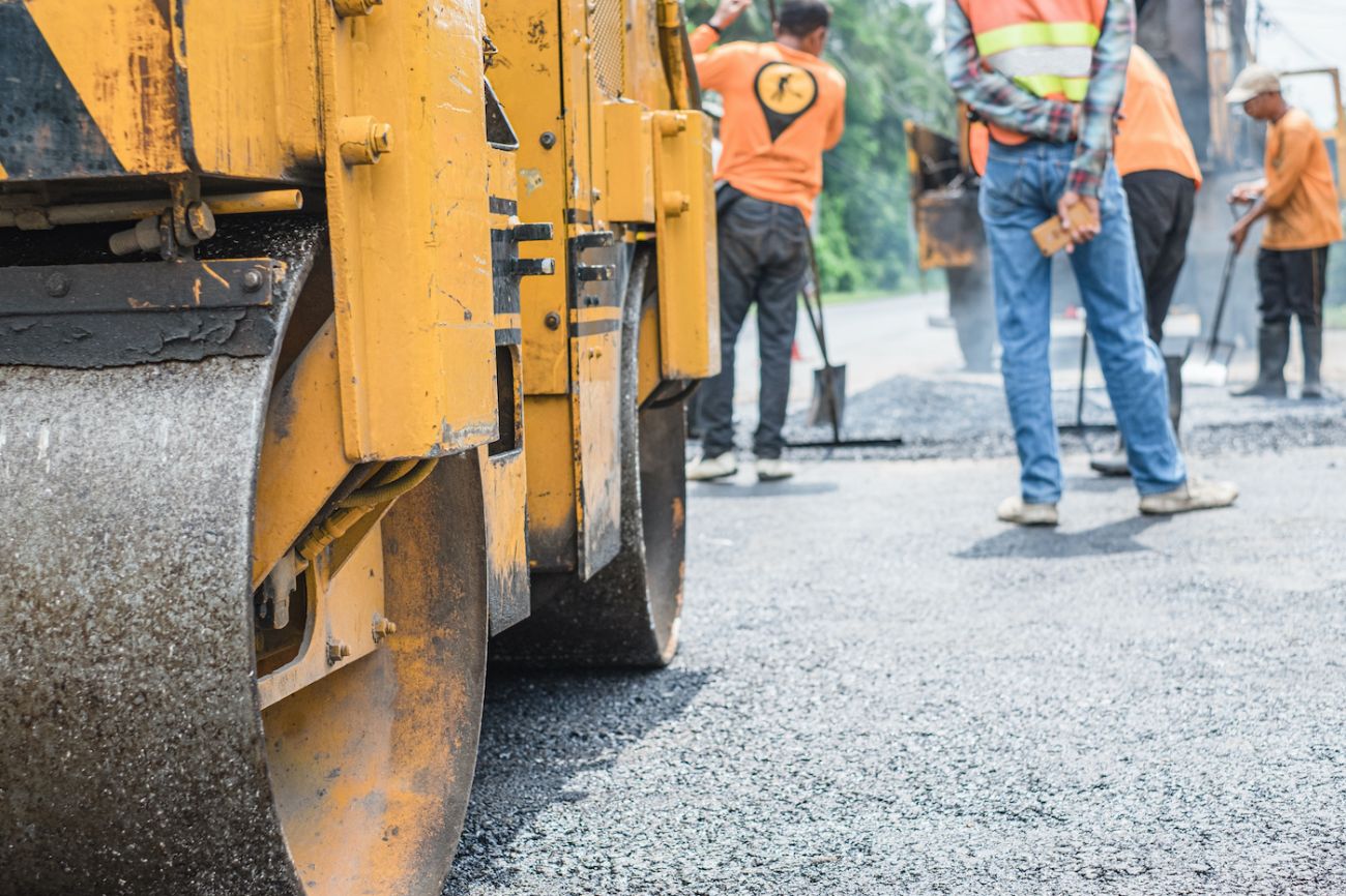 Road construction
