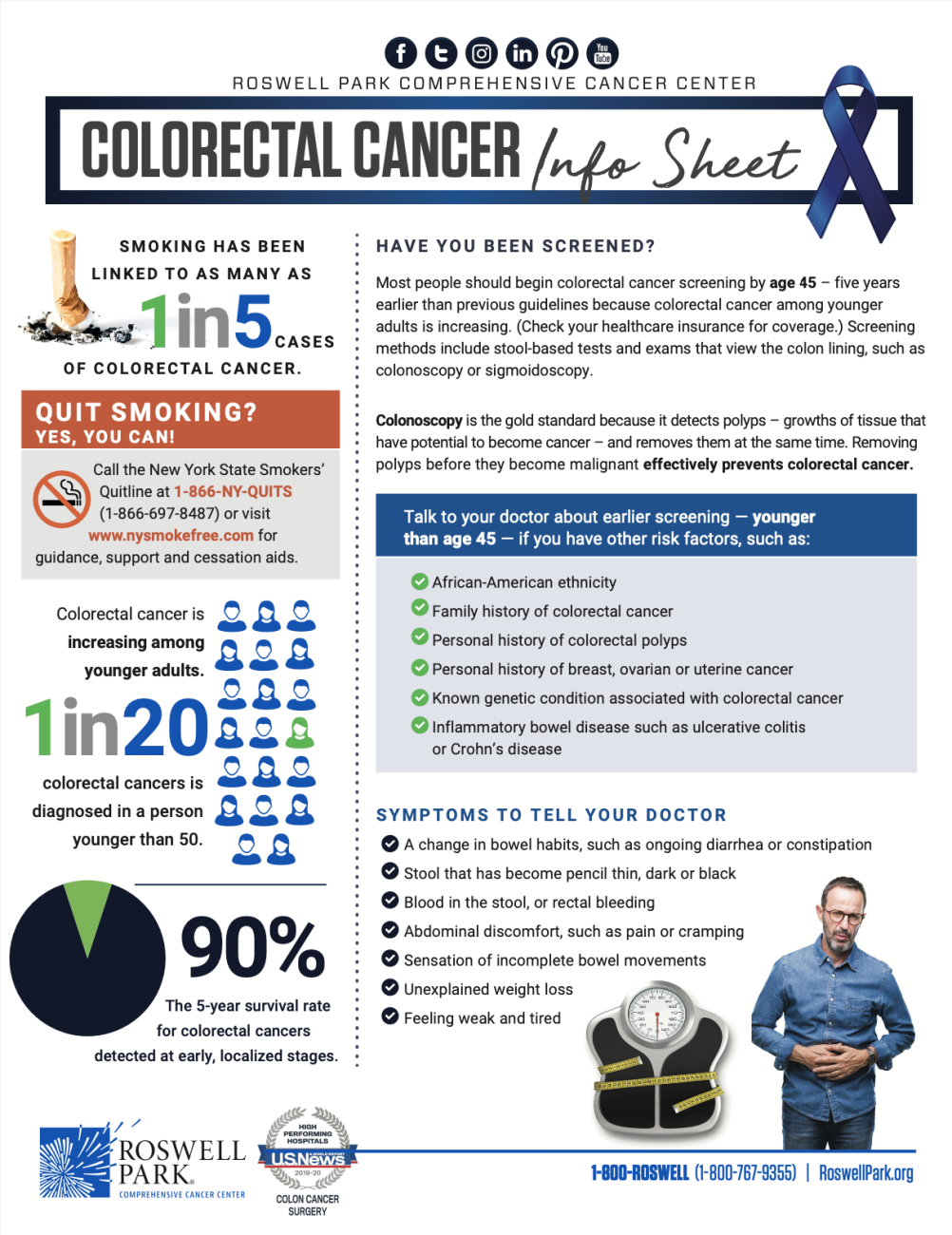 Colorectal Cancer Info Sheet Thumbnail