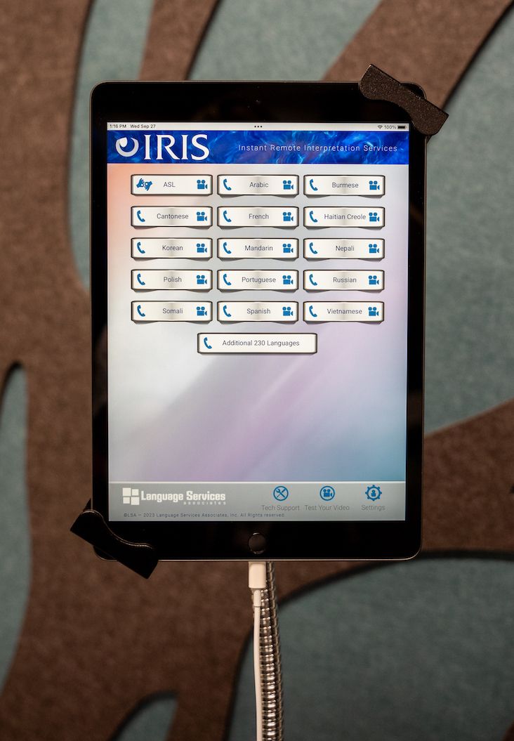 Instant Remote Interpretation Services (IRIS)