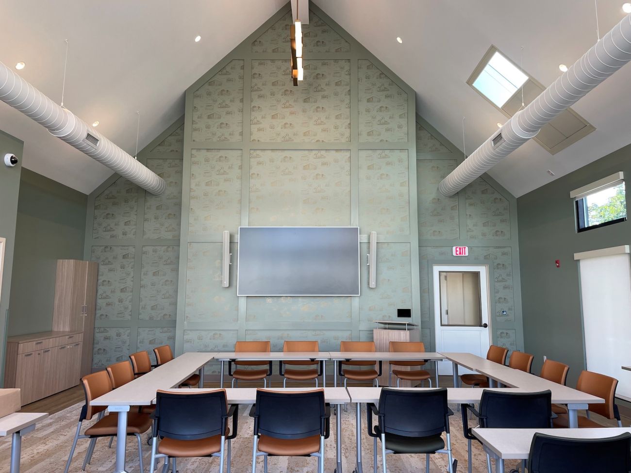 Interior of a conference room