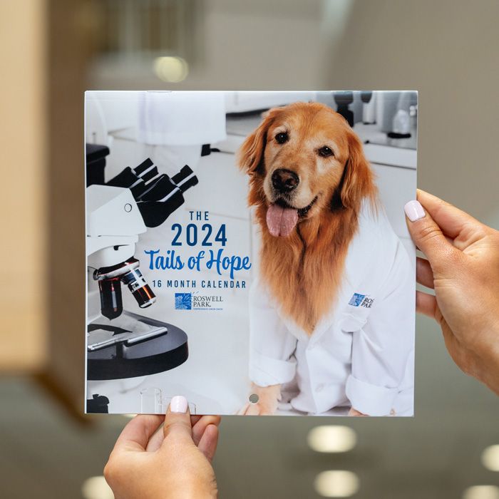 Cover of the 2024 Tails of Hope calendar