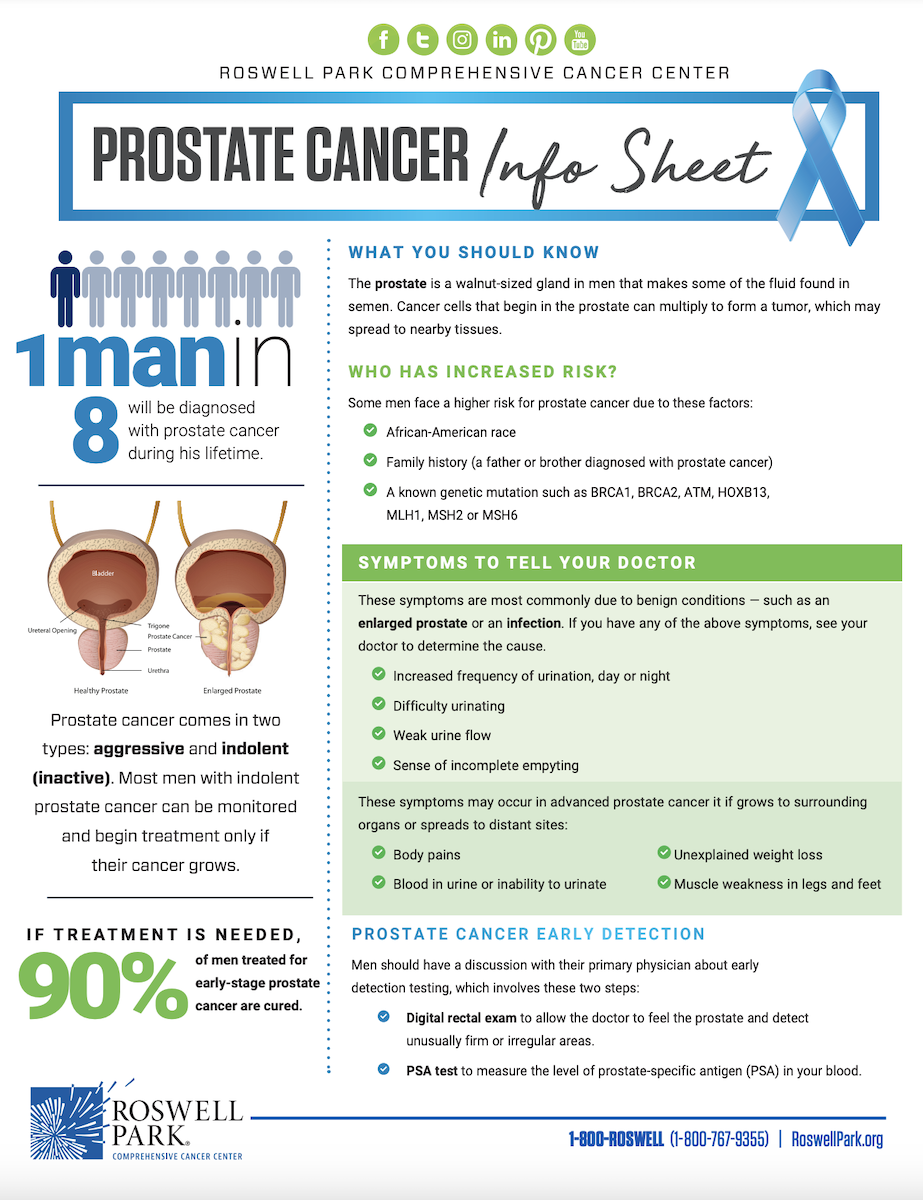 Prostate Cancer Info Sheet thumbnail 