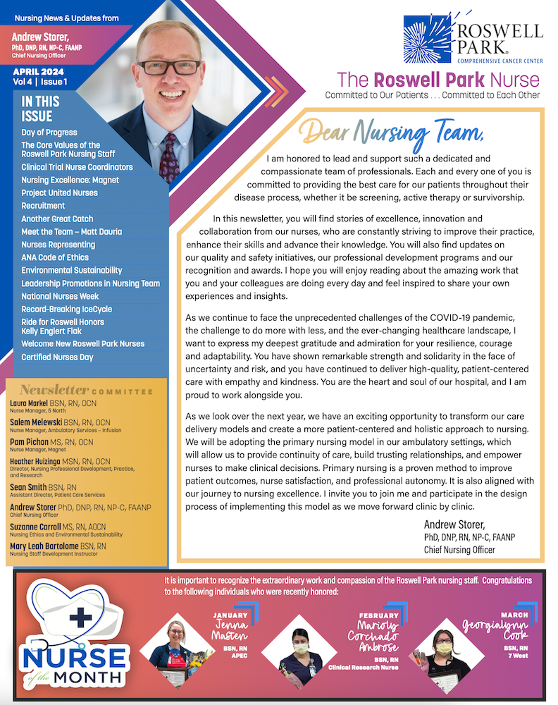 Nursing Newsletter Thumbnail - April 2024