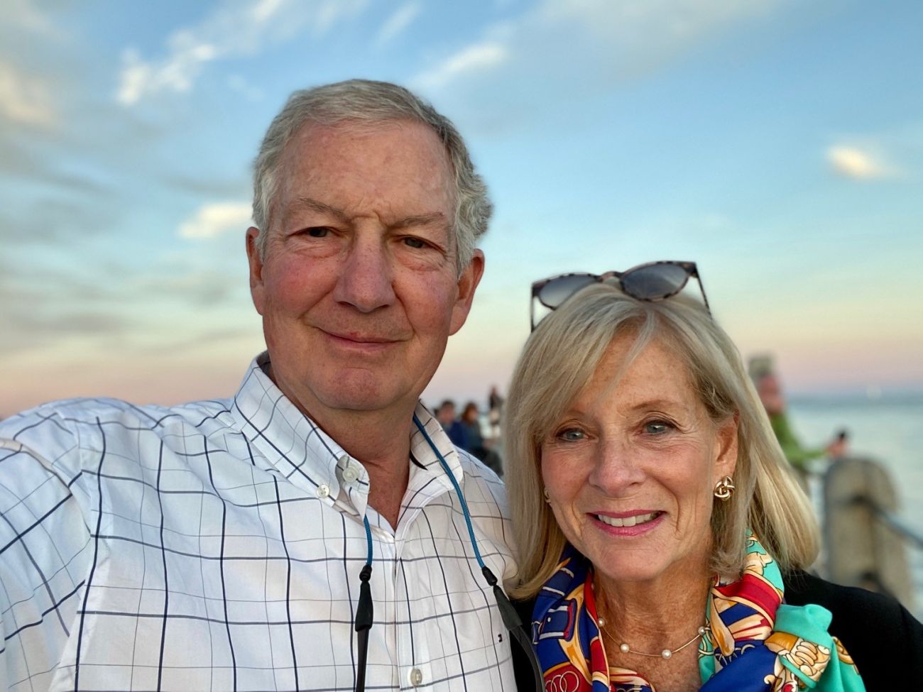 Chris Vogelsang and his wife, Karen.