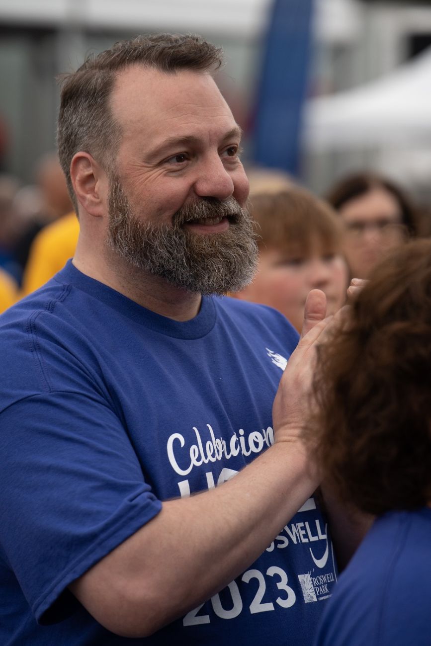 Patient Mike at Celebration of Hope